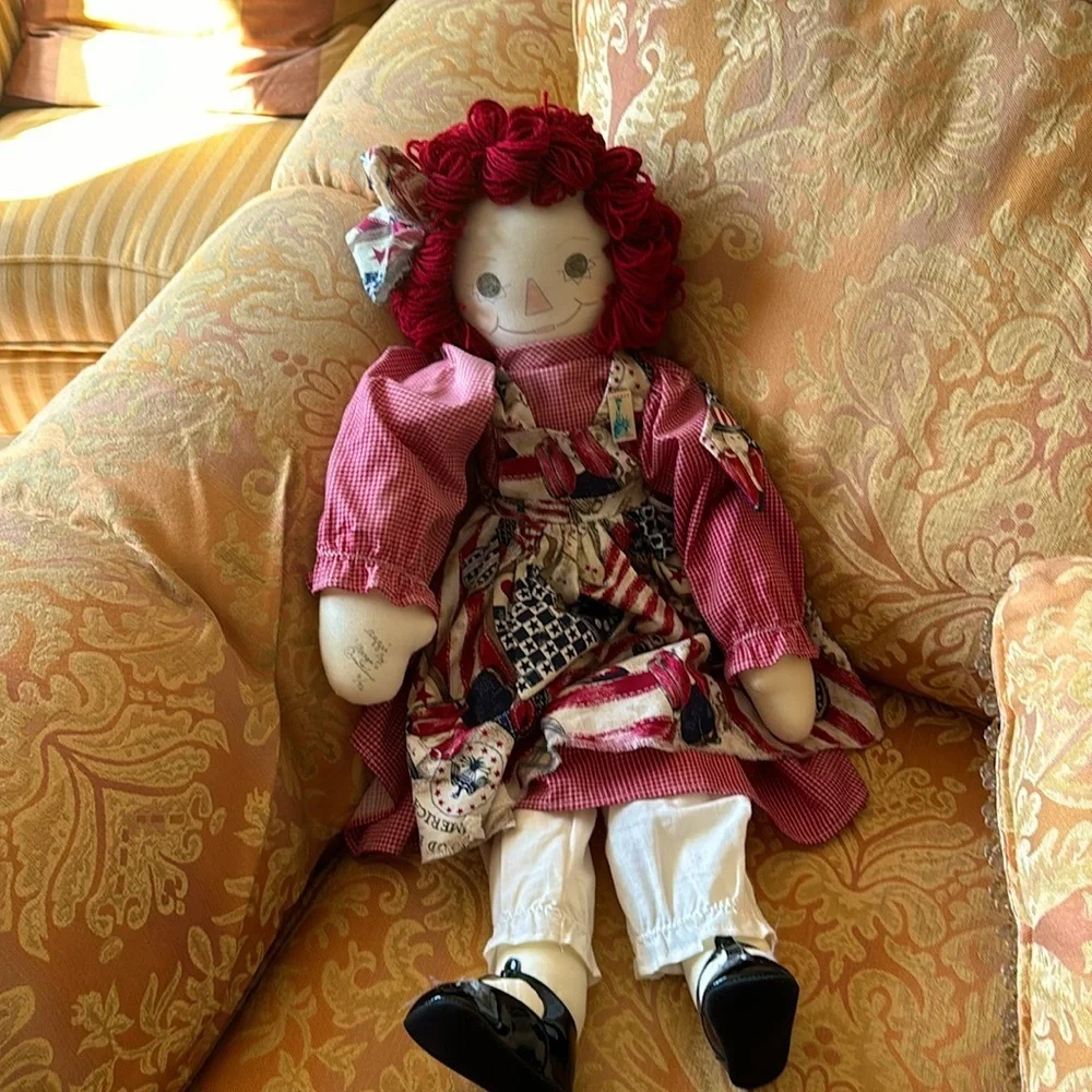 Vintage Raggedy Ann doll - Picture 3 of 11